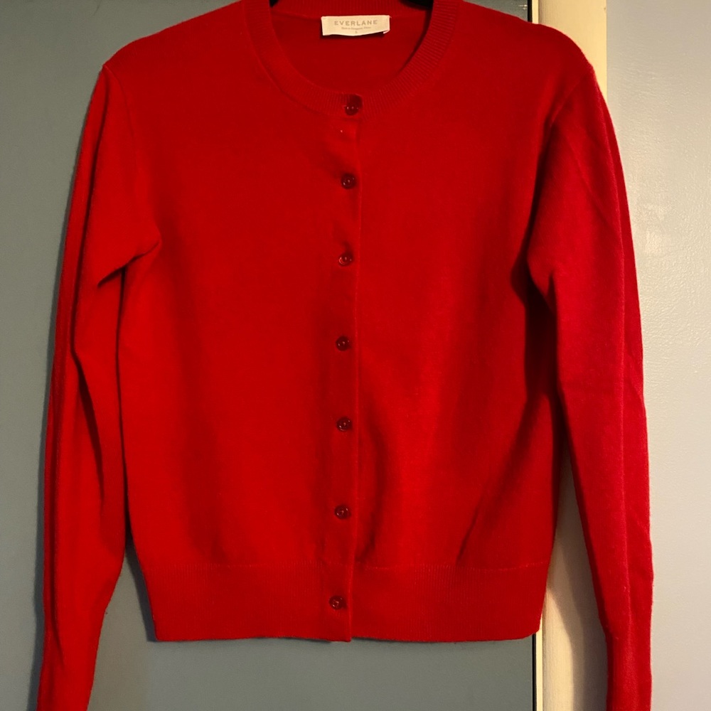 Everlane cashmere cardigan. Excellent condition- only worn a couple times.